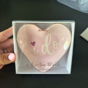 Bride Ceramic Jewelry Dish